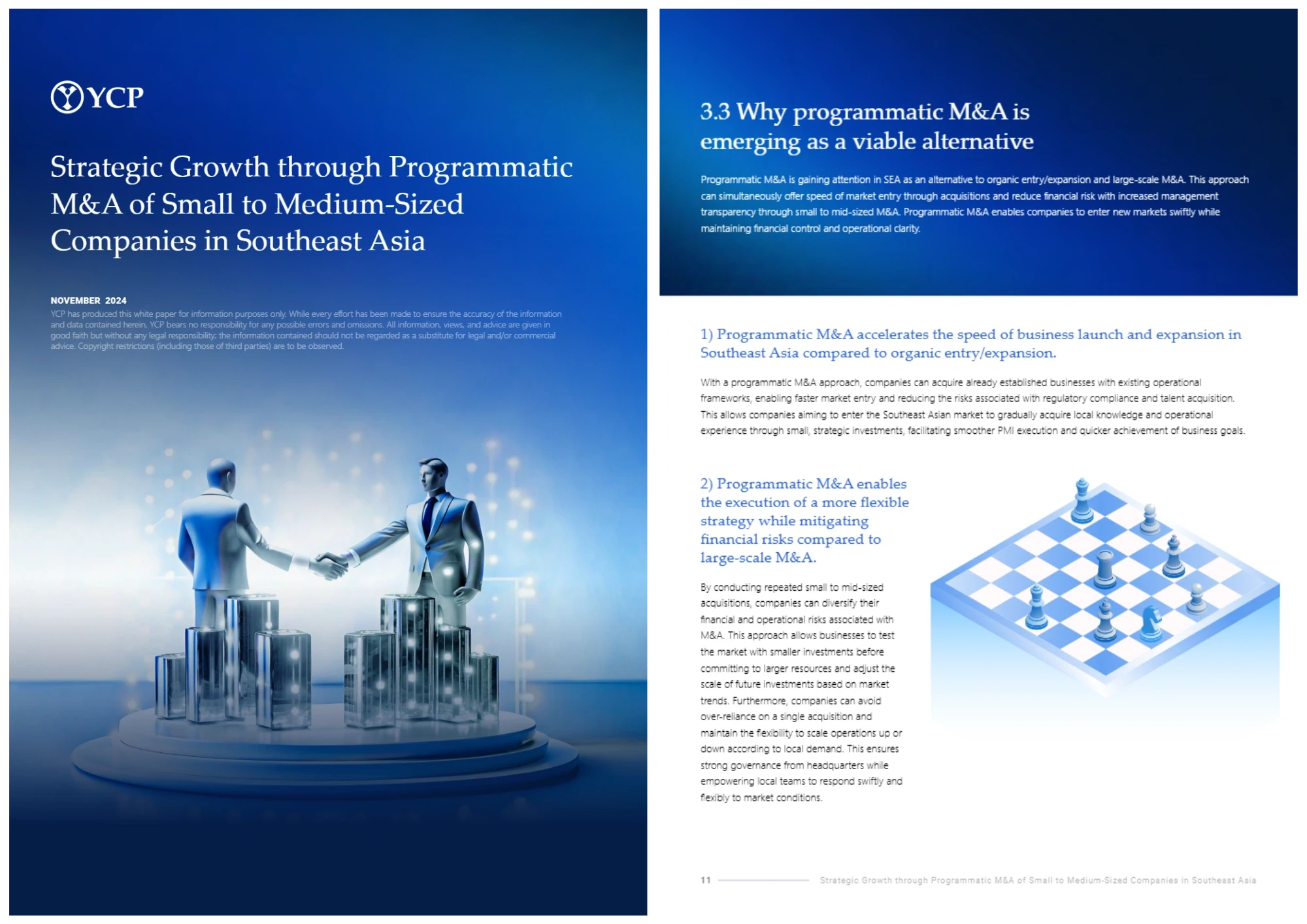 Strategic Growth through Programmatic M&A of Small to Medium-Sized Companies in Southeast Asia