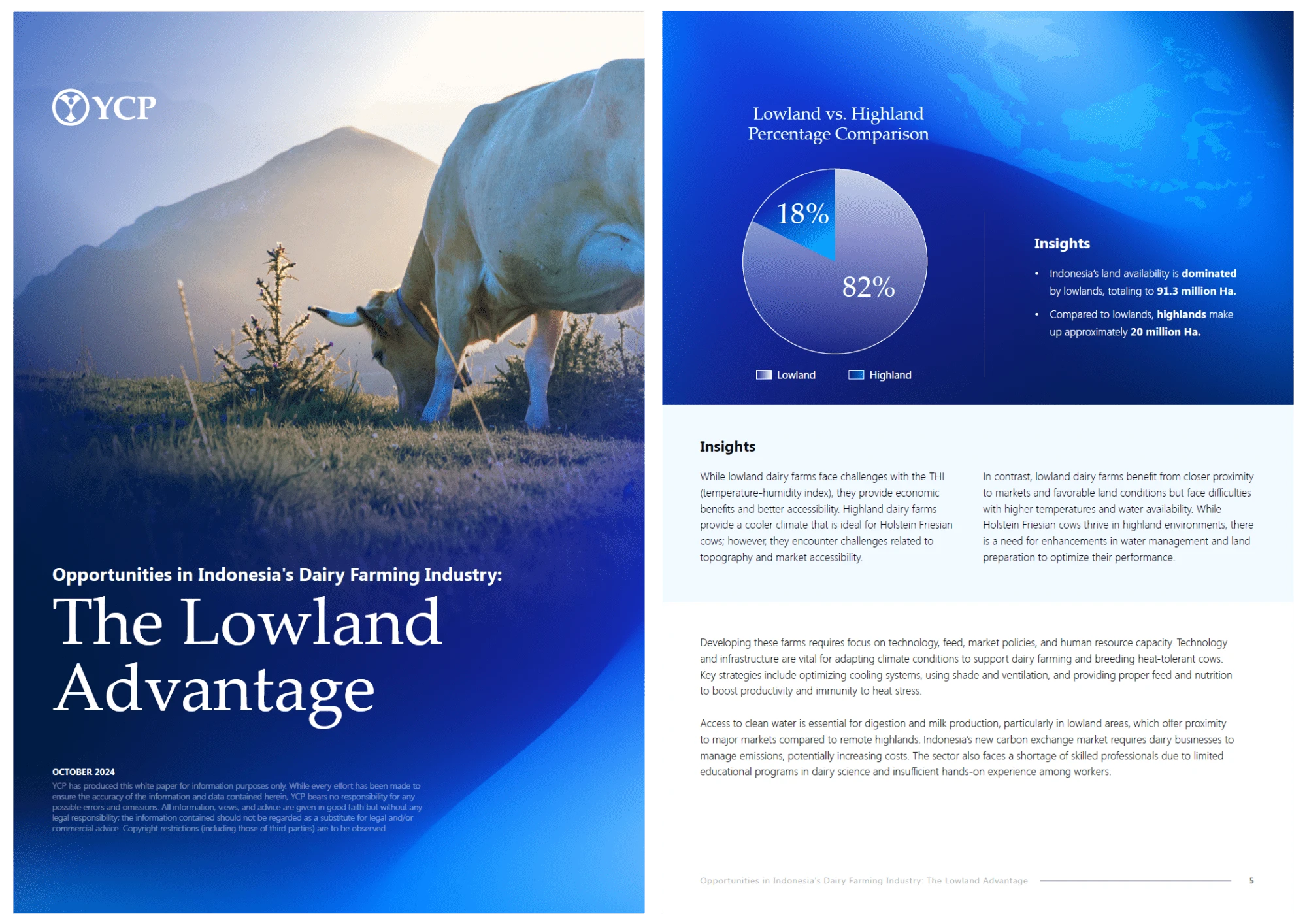 印尼乳制品养殖行业的机遇：低地优势